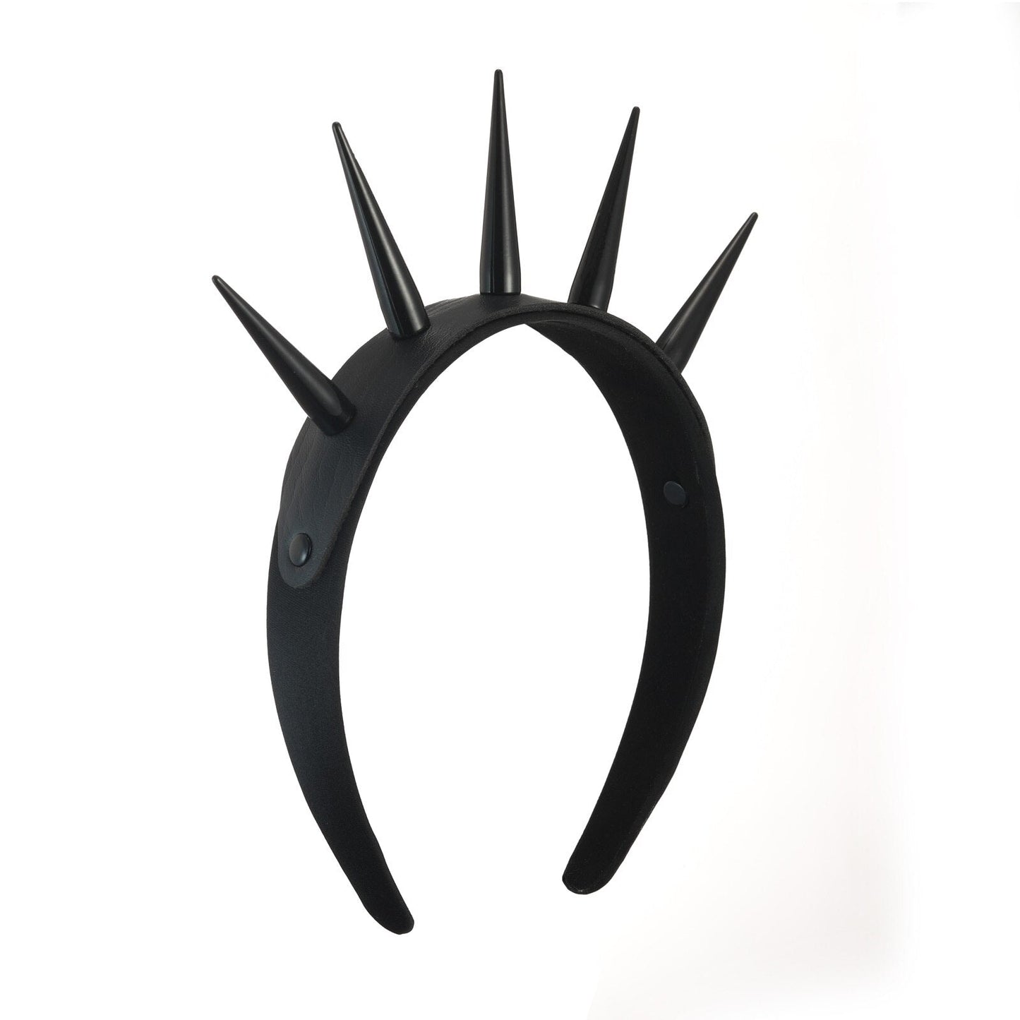 Black Spiked Head Band