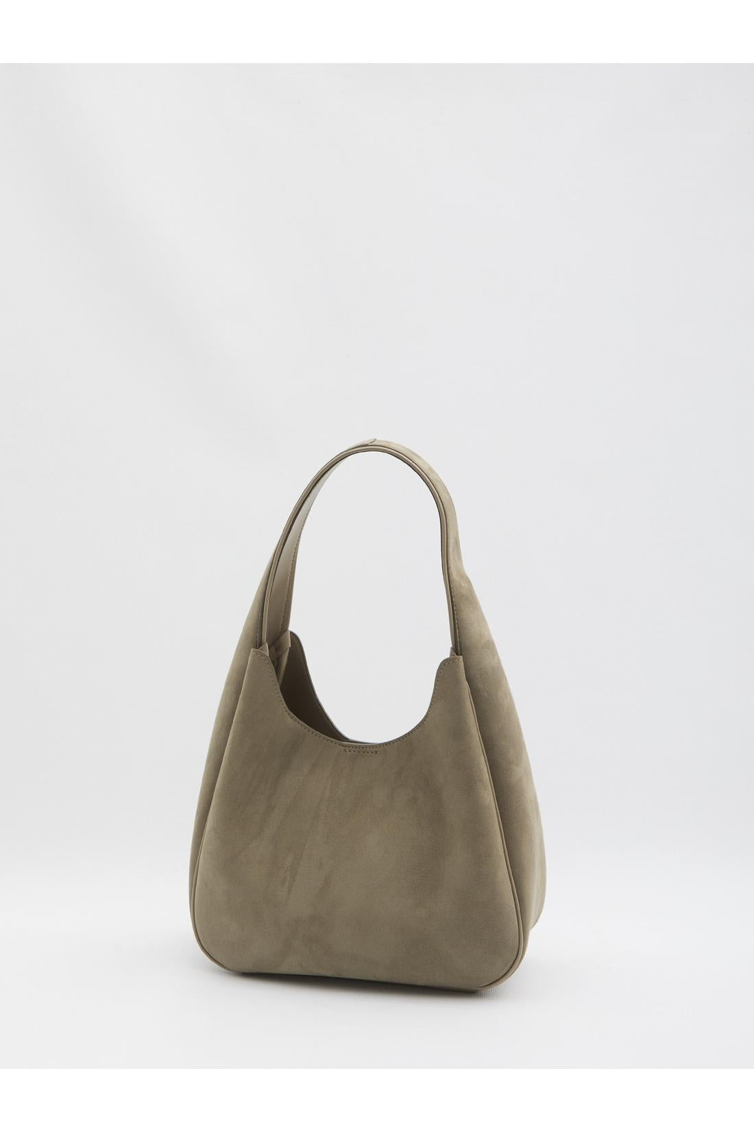 Hobo bag with logo