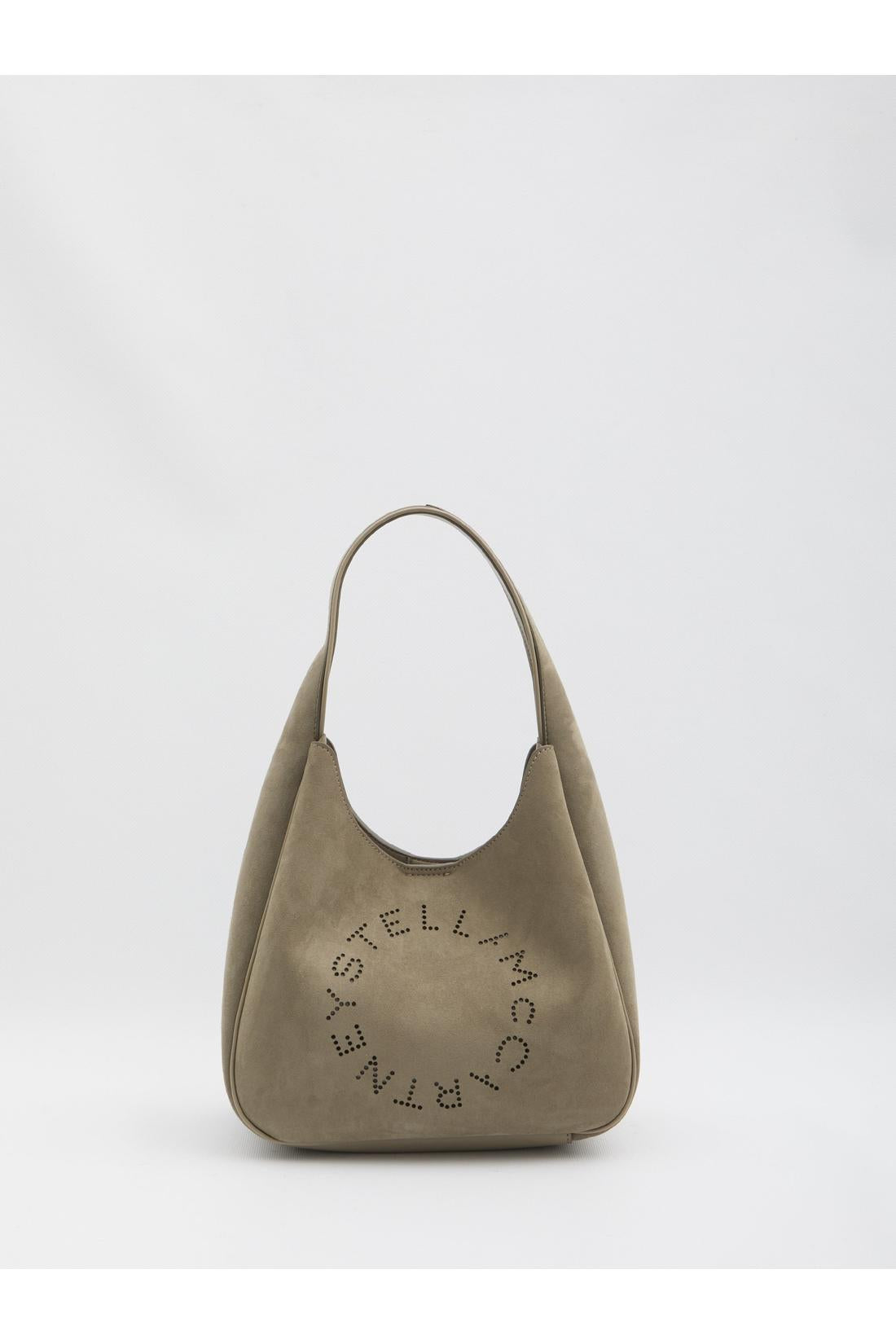 Hobo bag with logo