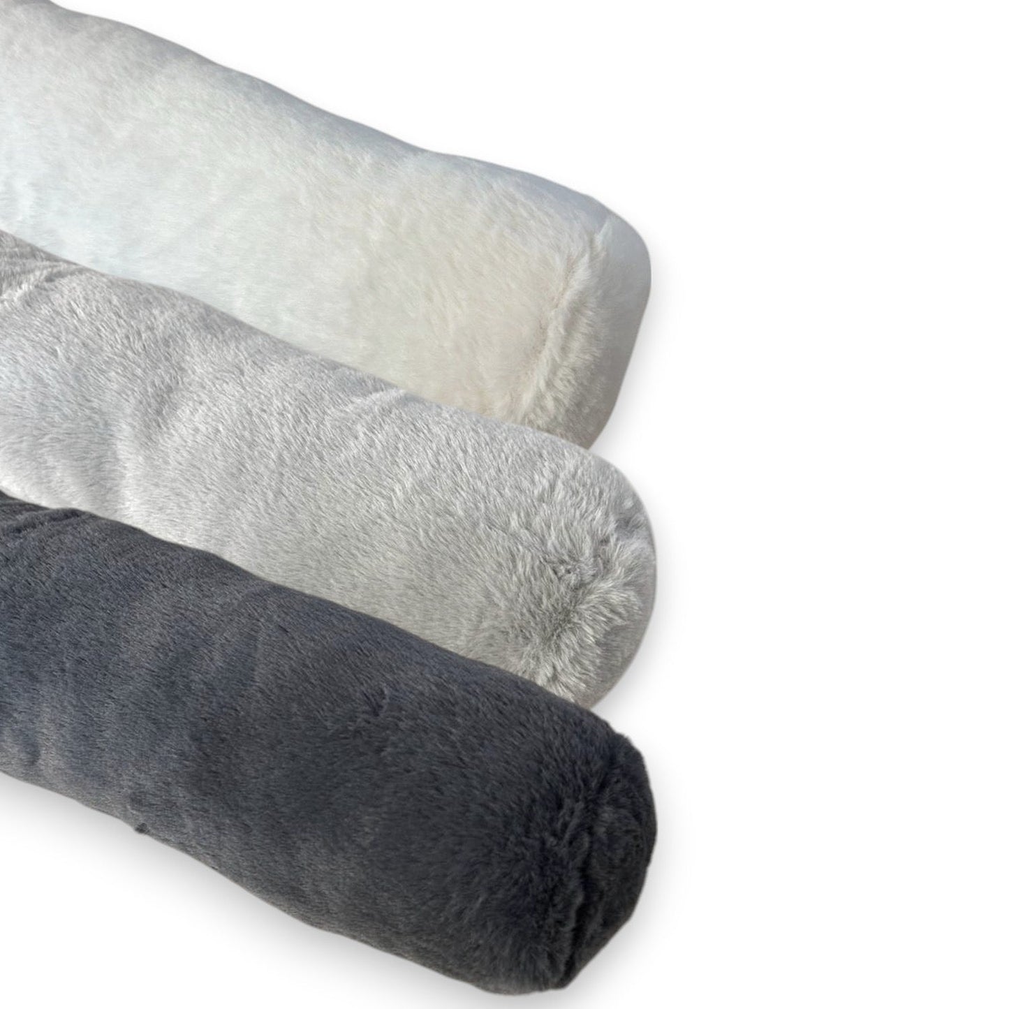 Zugluftstopper » Teddy Türwindstopper 15 x 90 cm » Tür Windschutz mit Endkappe