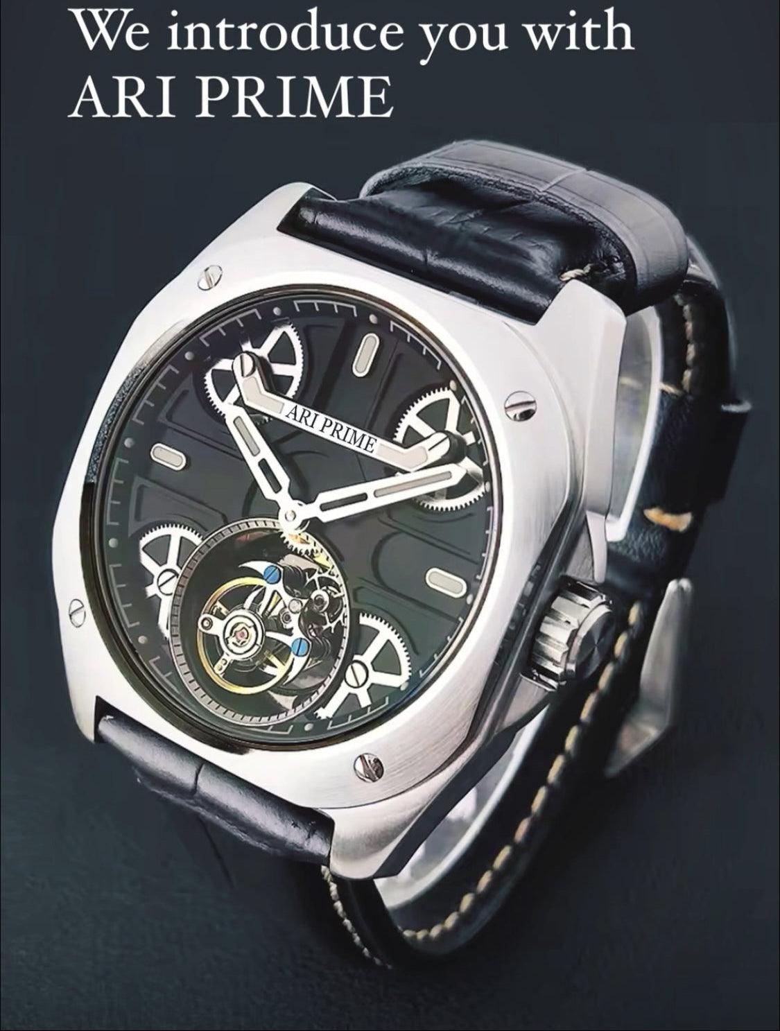 Luxury Tourbillon Watch – ARI PRIME