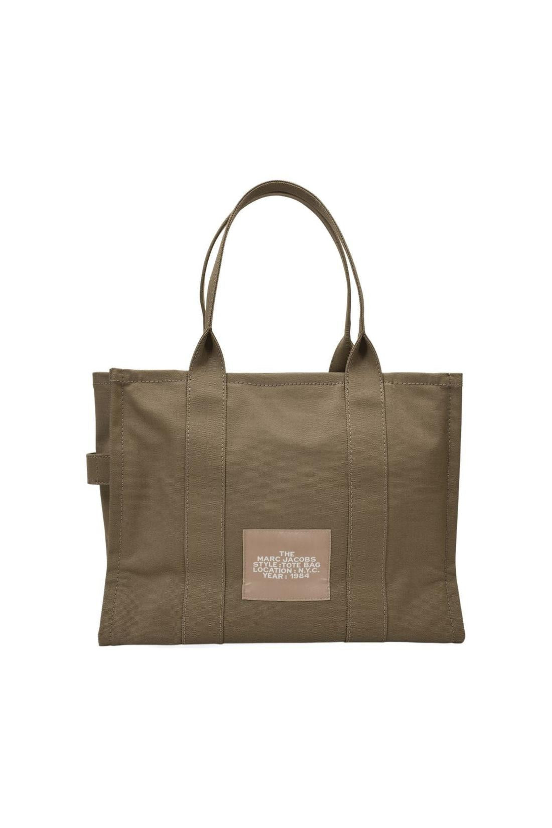The Large Tote Bag - Marc Jacobs -  Slate Green - Cotton