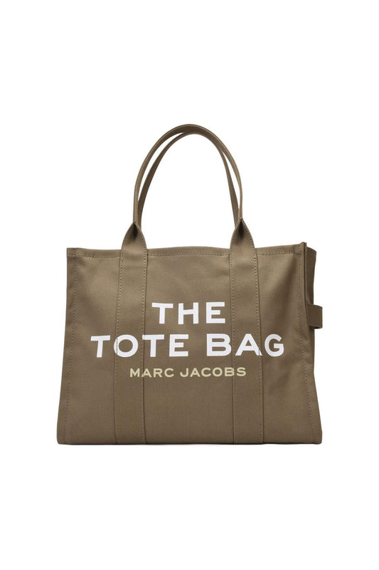 The Large Tote Bag - Marc Jacobs -  Slate Green - Cotton