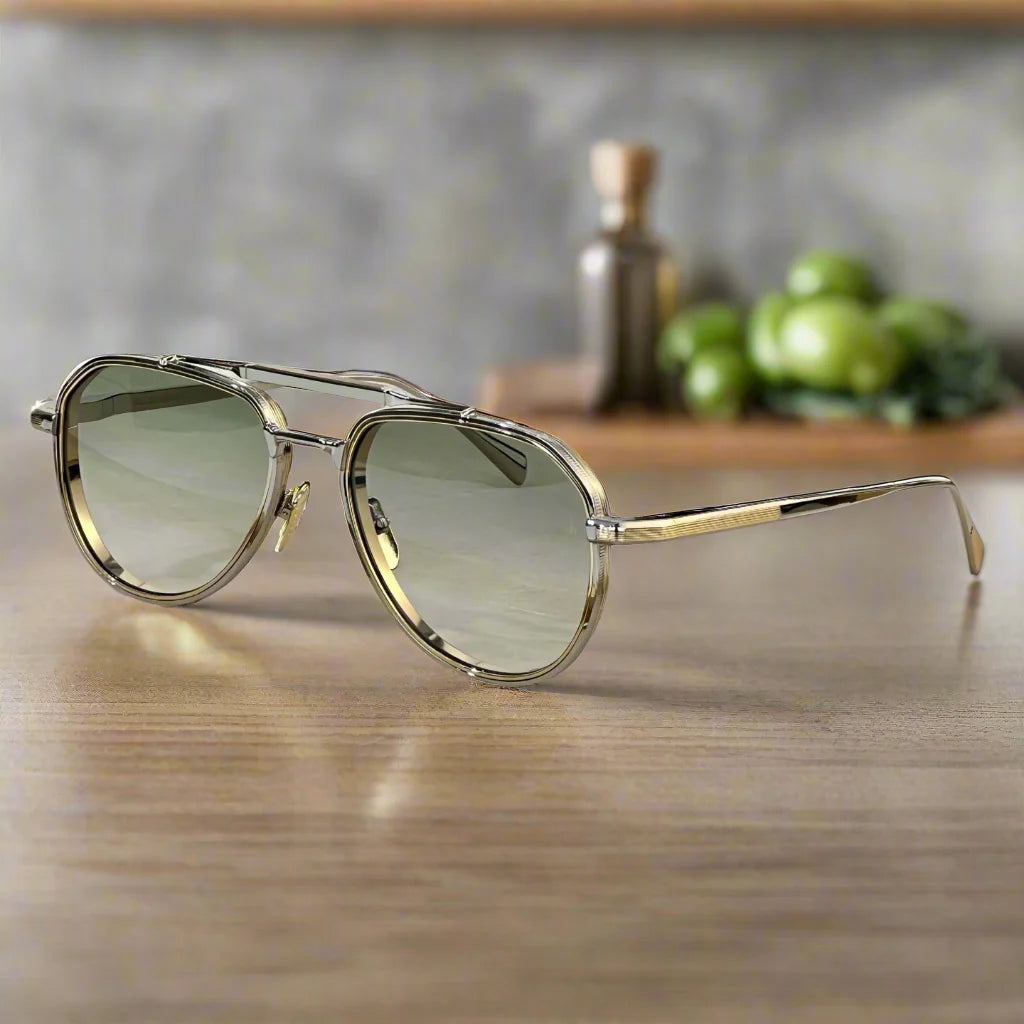 Jacques Marie Mage COMMANDER sunglasses bold premium titanium frame