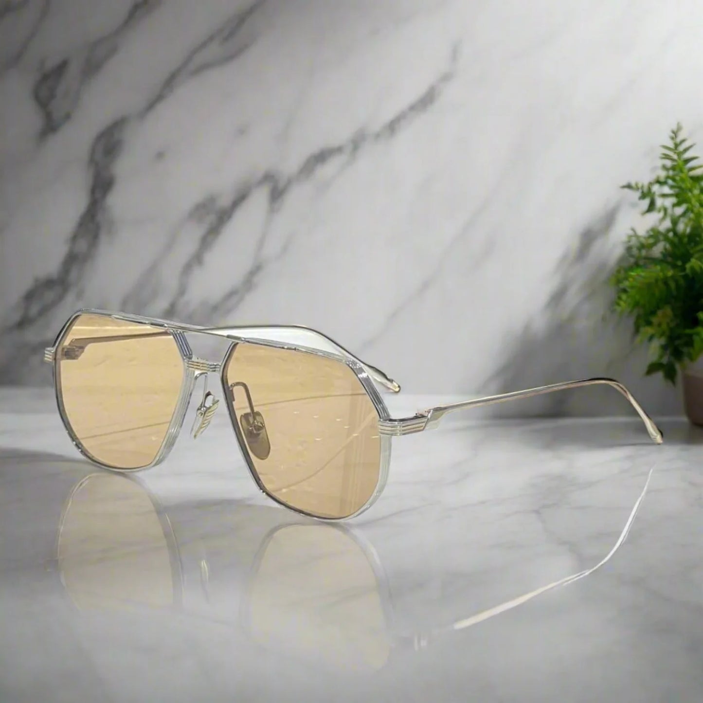 Jacques marie mage REYNOLD vintage oversize sunglasses quality titanium square frame