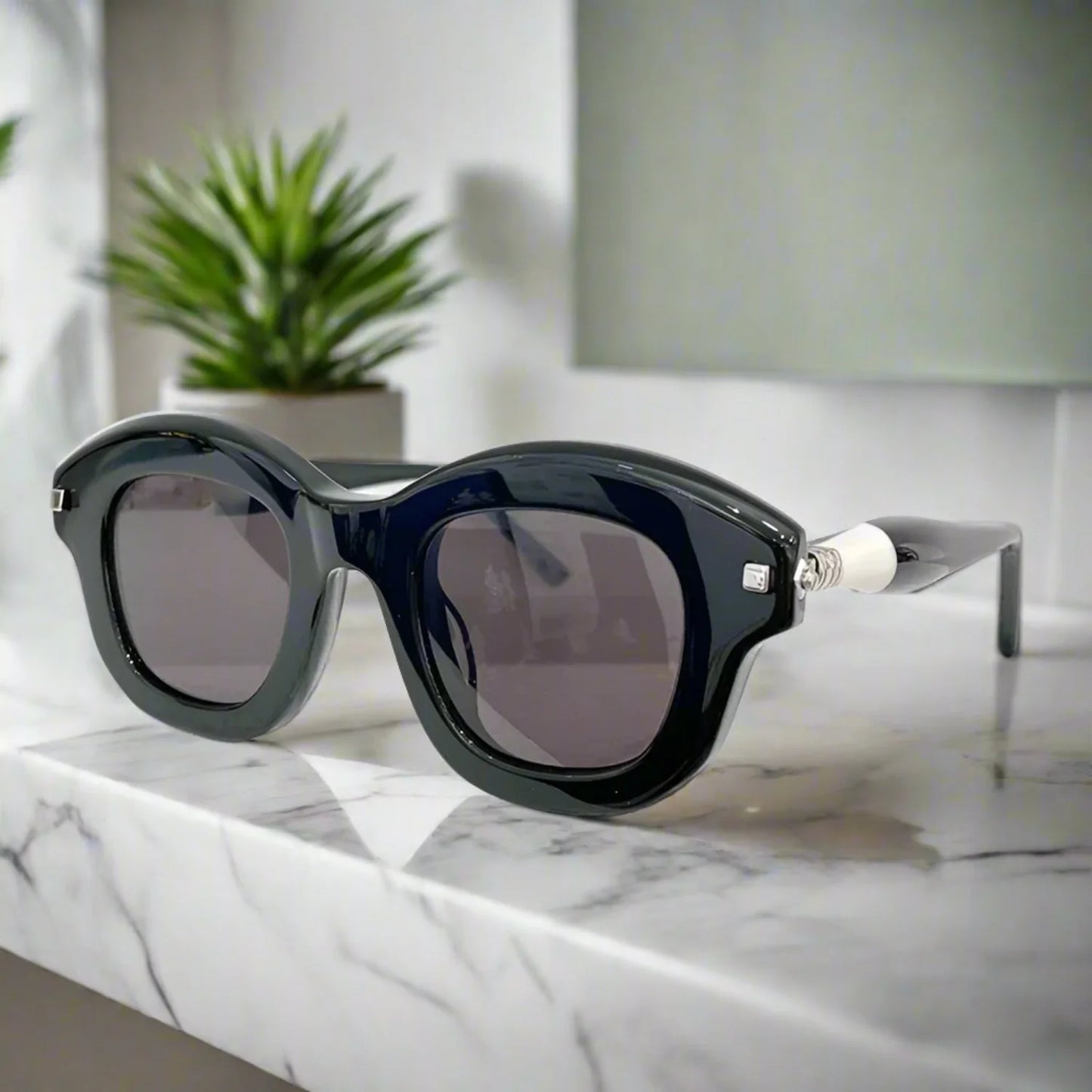 Kuboraum maske J1 premium sunglasses thick acetate classical design lenses