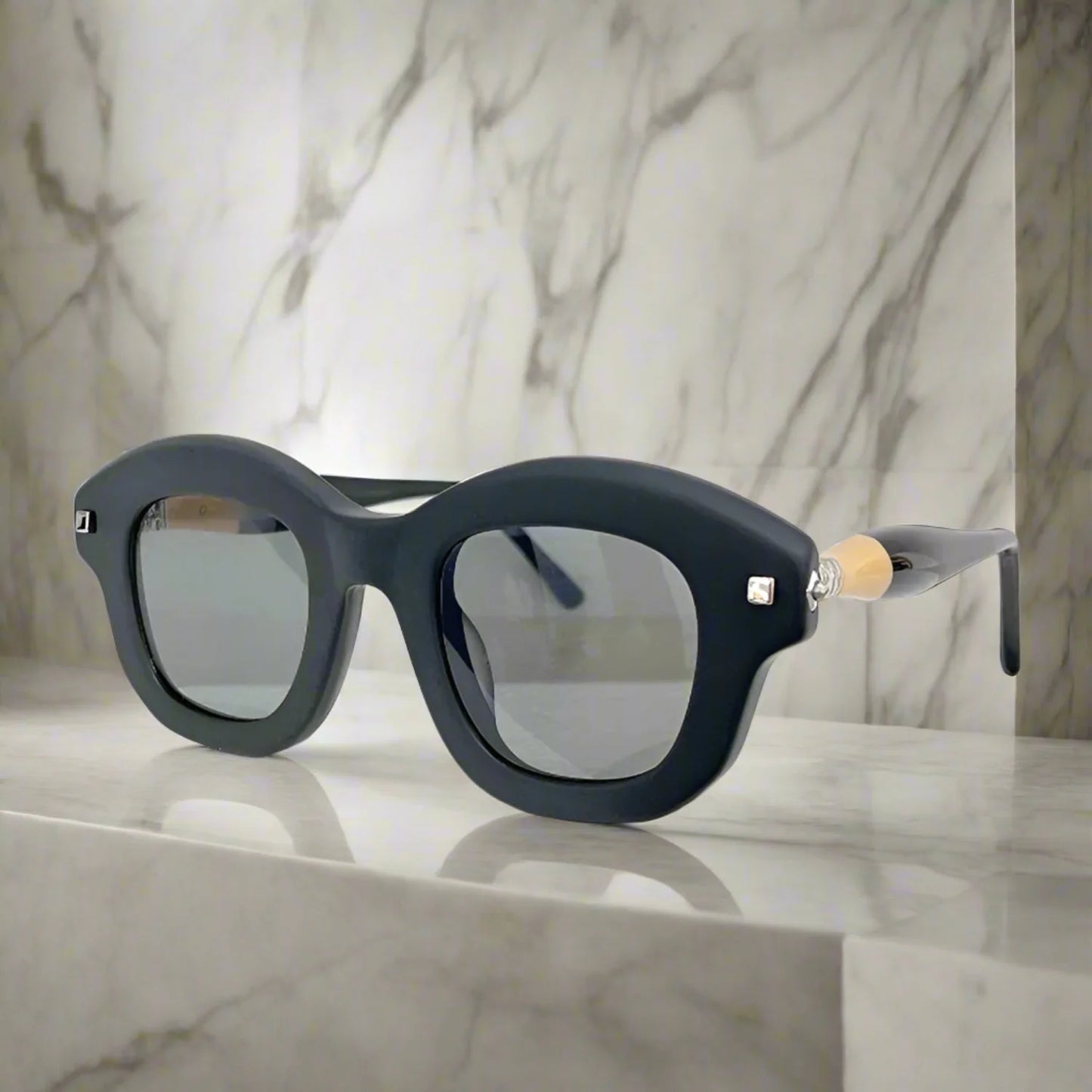 Kuboraum maske J1 premium sunglasses thick acetate classical design lenses