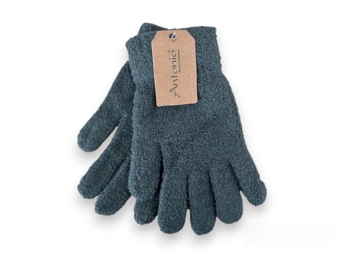 Günstige Winter Damen Handschuhe » weiche Fingerhandschuhe » Strickhandschuhe Magic Dunkel Kollektion