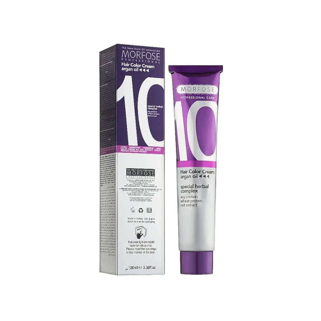 Morfose - Hair Color Cream 10 Argan Oil 100 ml / Natural