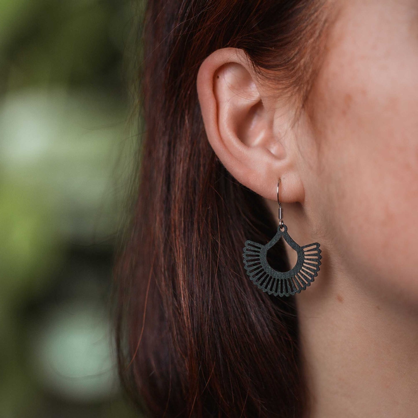 Ohrringe / Ohrhänger aus Holz | Boho