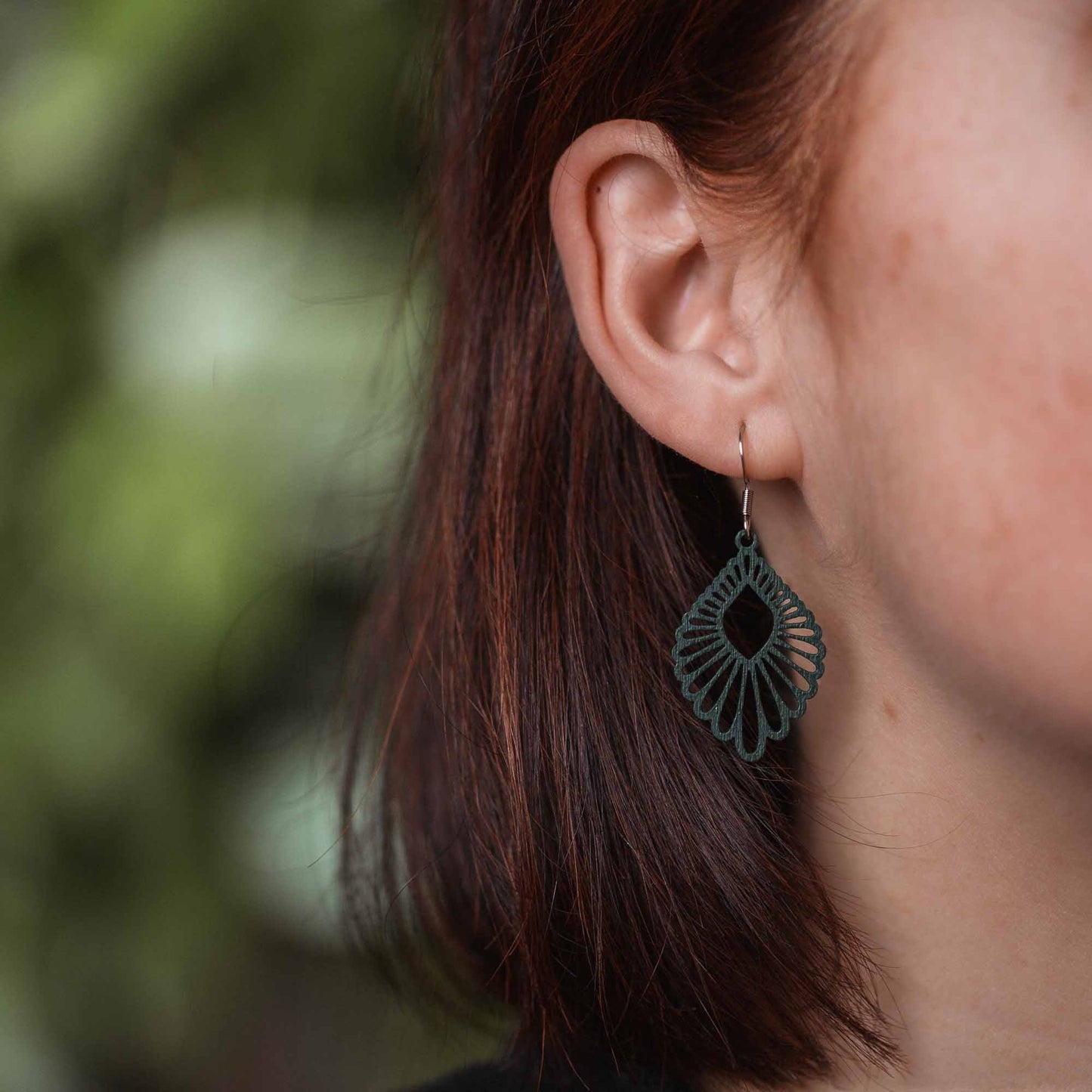 Ohrringe / Ohrhänger aus Holz | Mindful