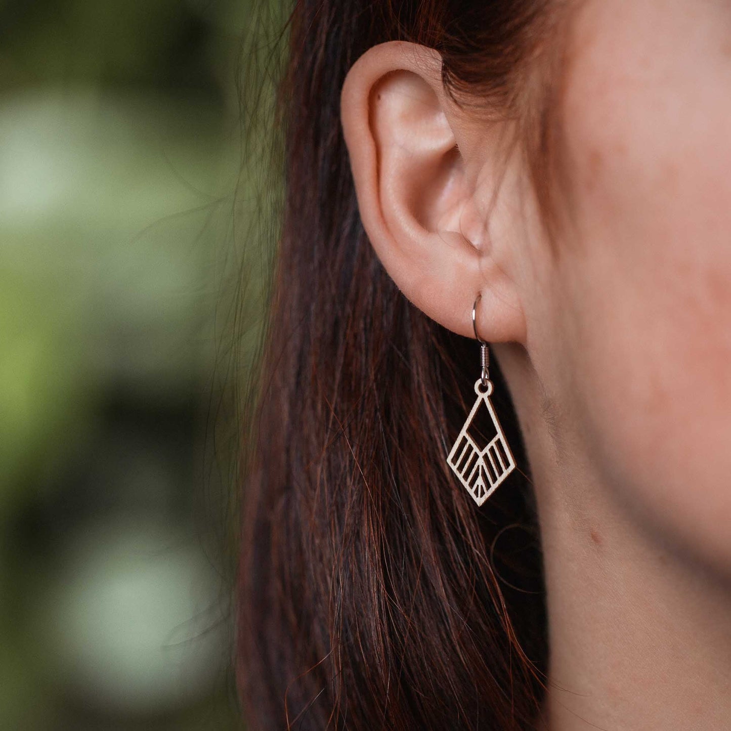 Ohrringe / Ohrhänger aus Holz | Tribe mini