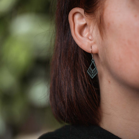 Ohrringe / Ohrhänger aus Holz | Tribe mini