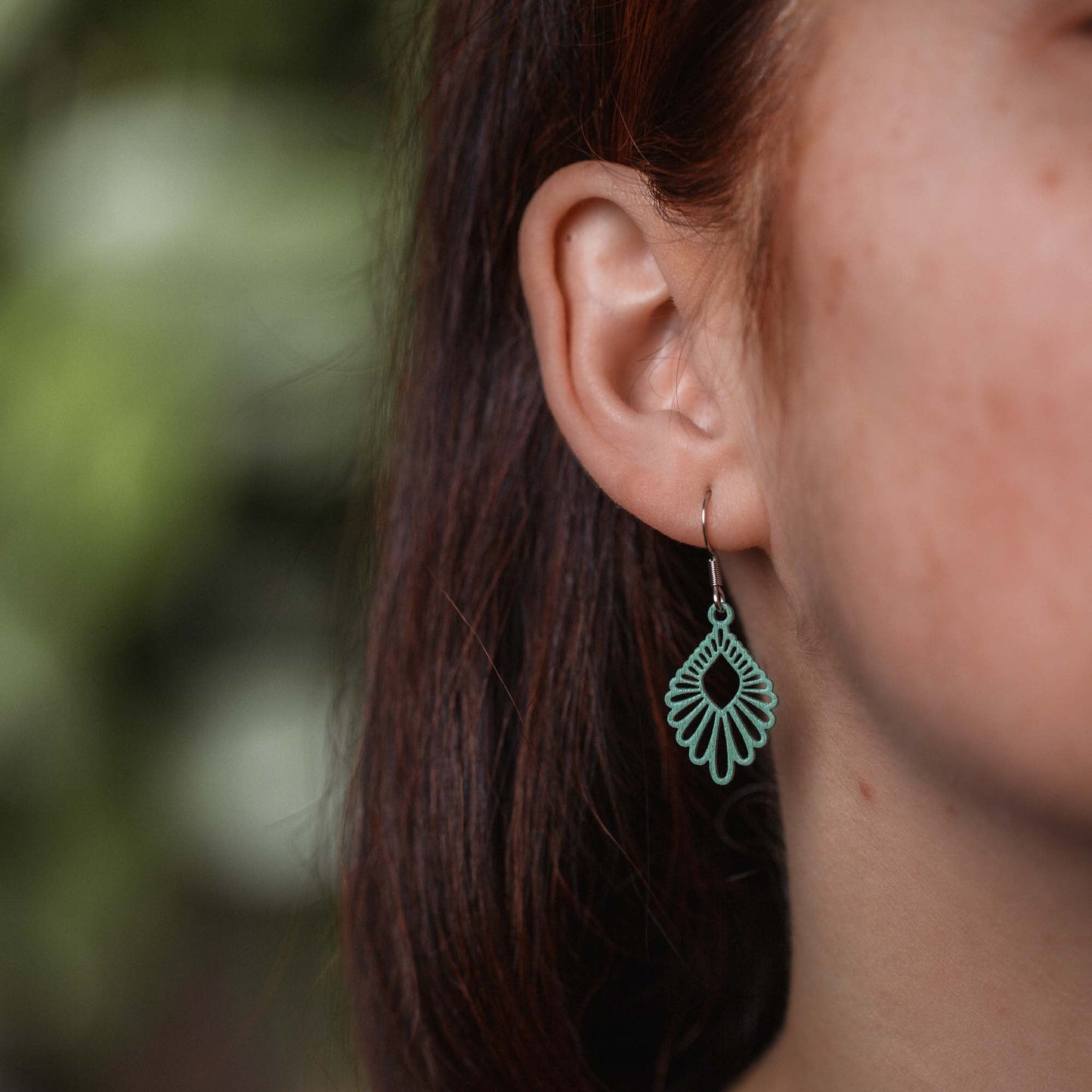 Ohrringe / Ohrhänger aus Holz | Mindful mini