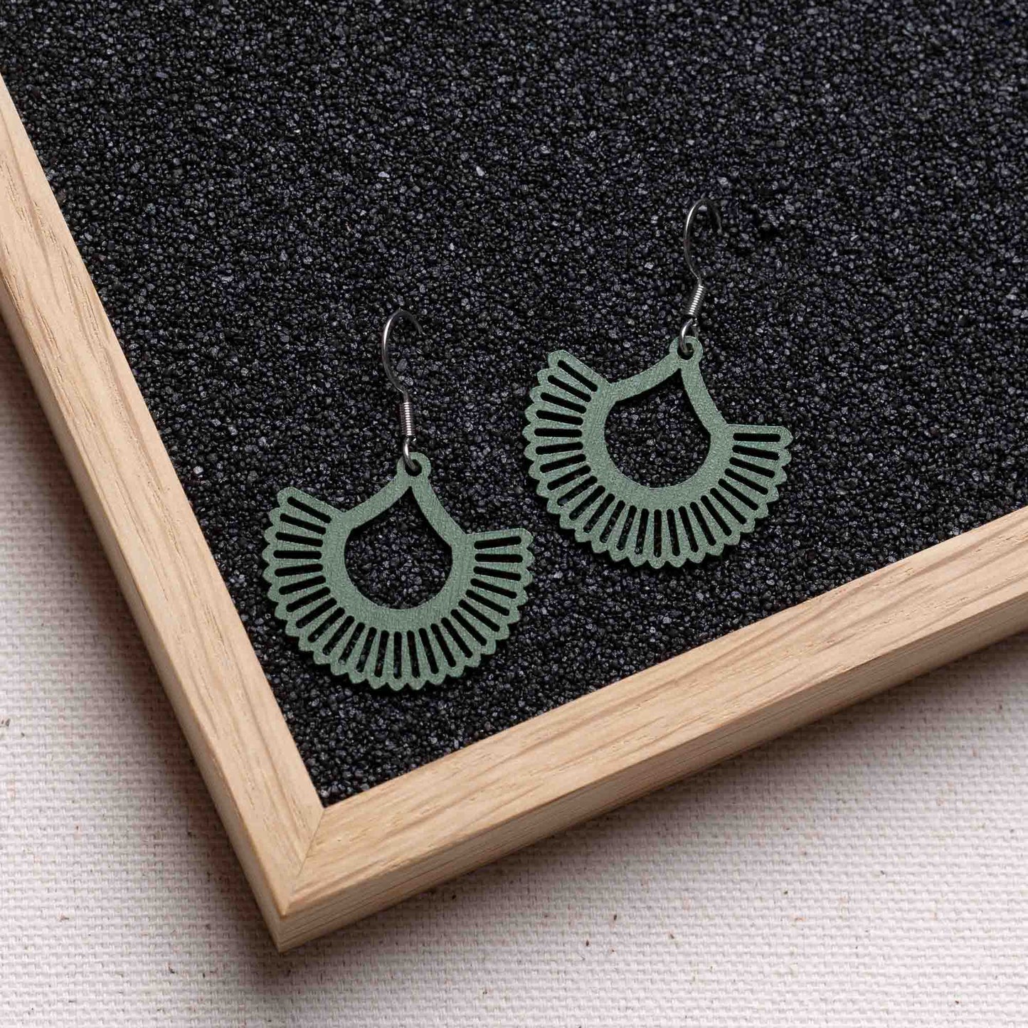 Ohrringe / Ohrhänger aus Holz | Boho