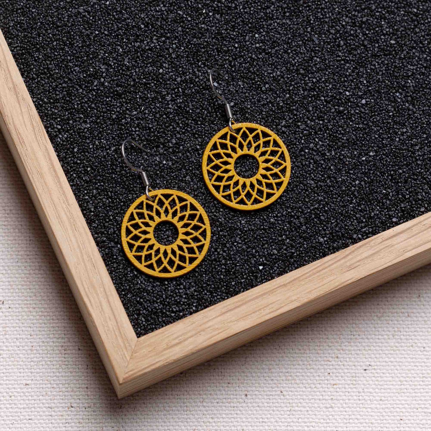 Ohrringe / Ohrhänger aus Holz | Spirit