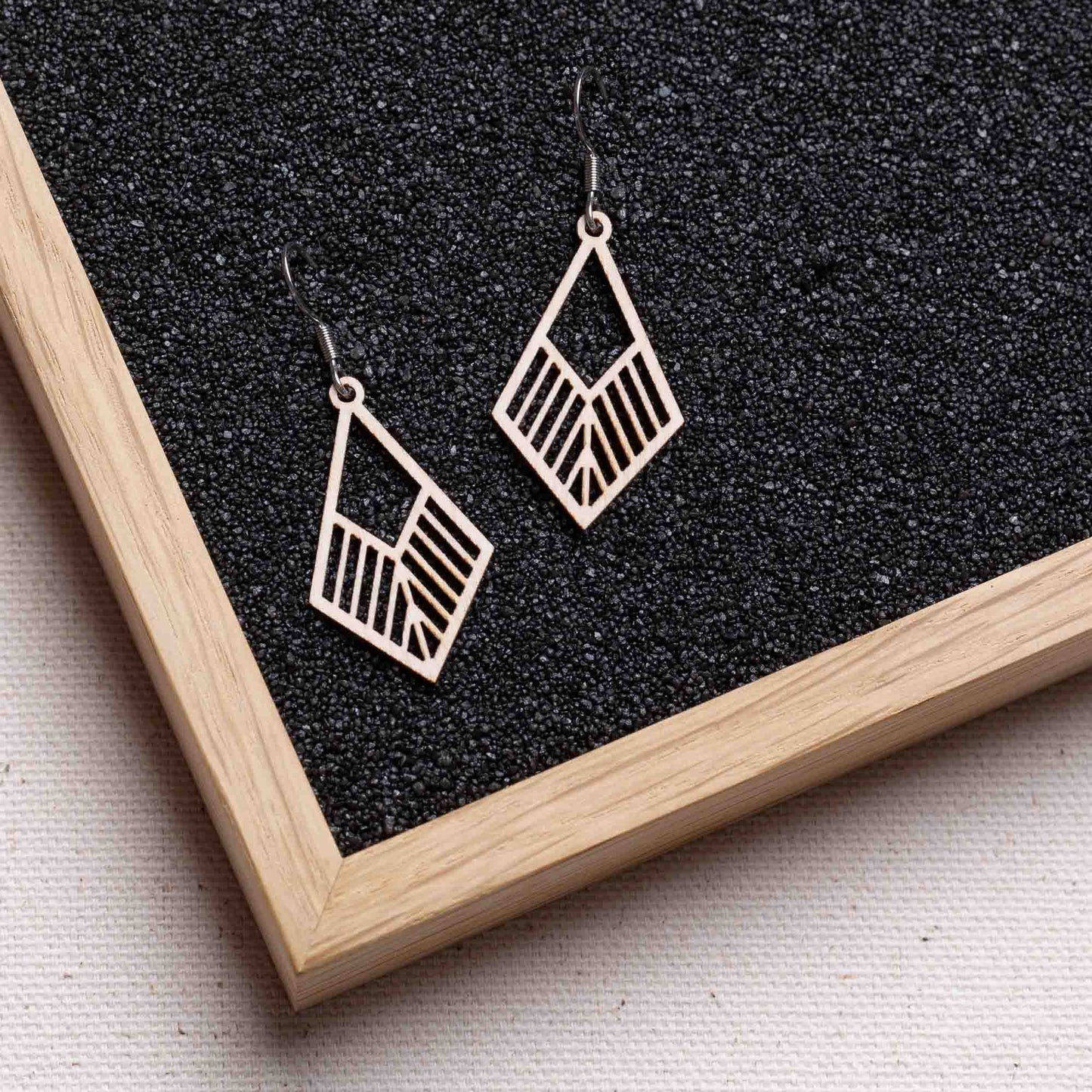 Ohrringe / Ohrhänger aus Holz | Tribe