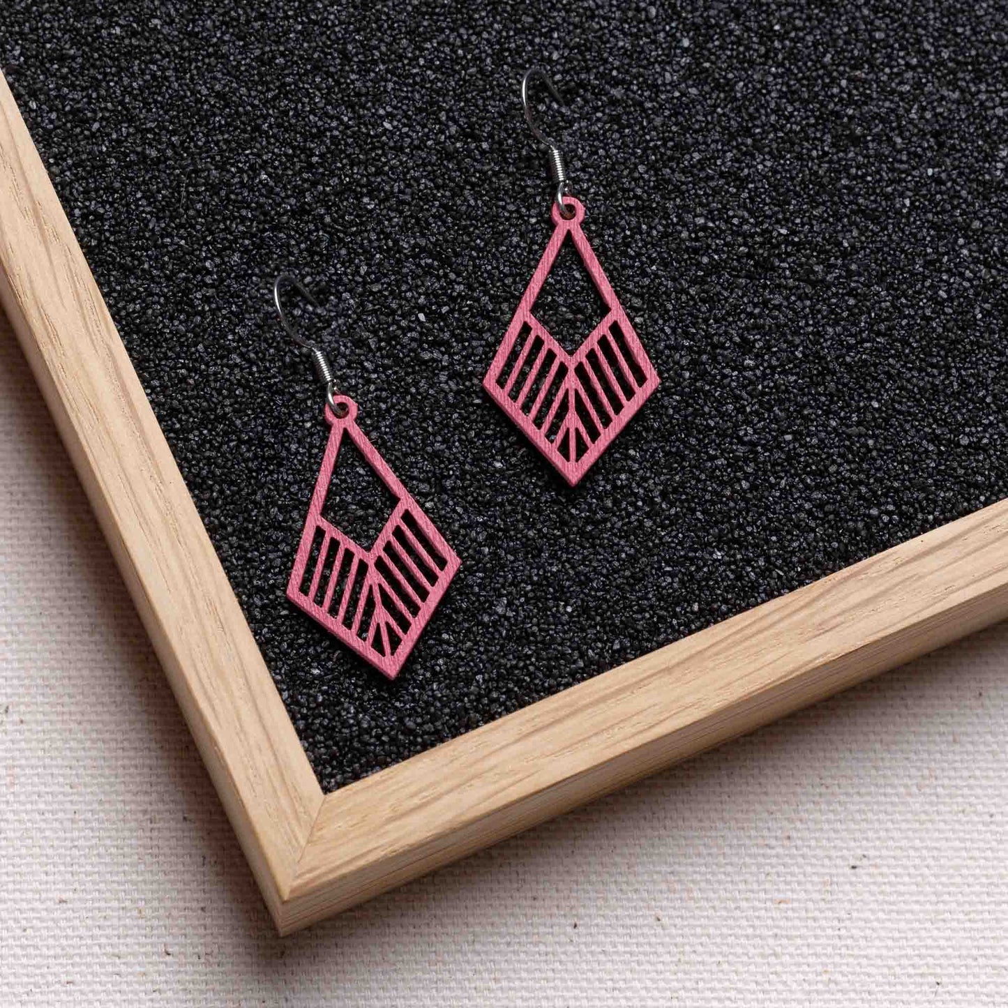 Ohrringe / Ohrhänger aus Holz | Tribe