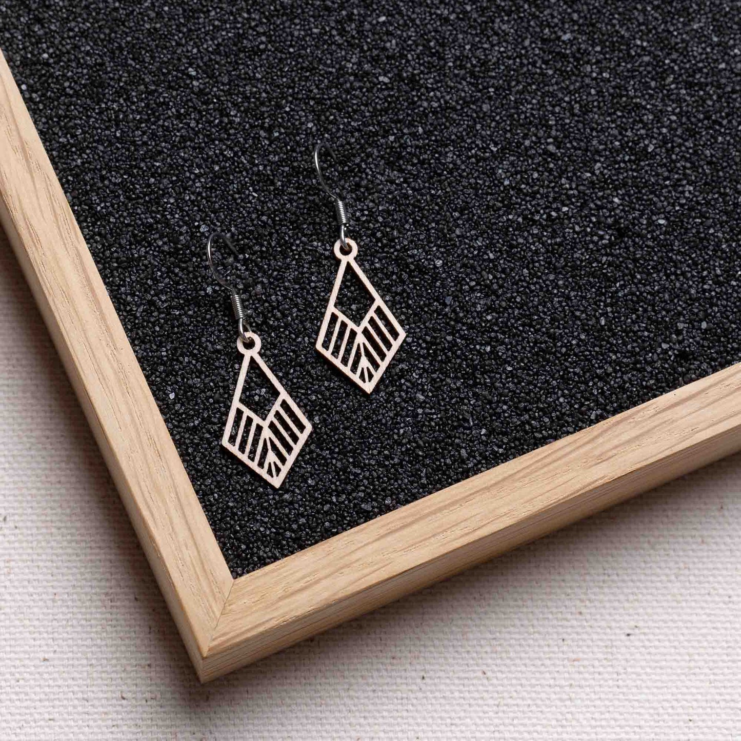 Ohrringe / Ohrhänger aus Holz | Tribe mini