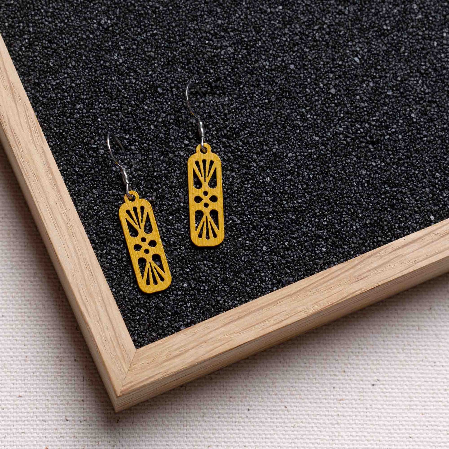 Ohrringe / Ohrhänger aus Holz | Harmony