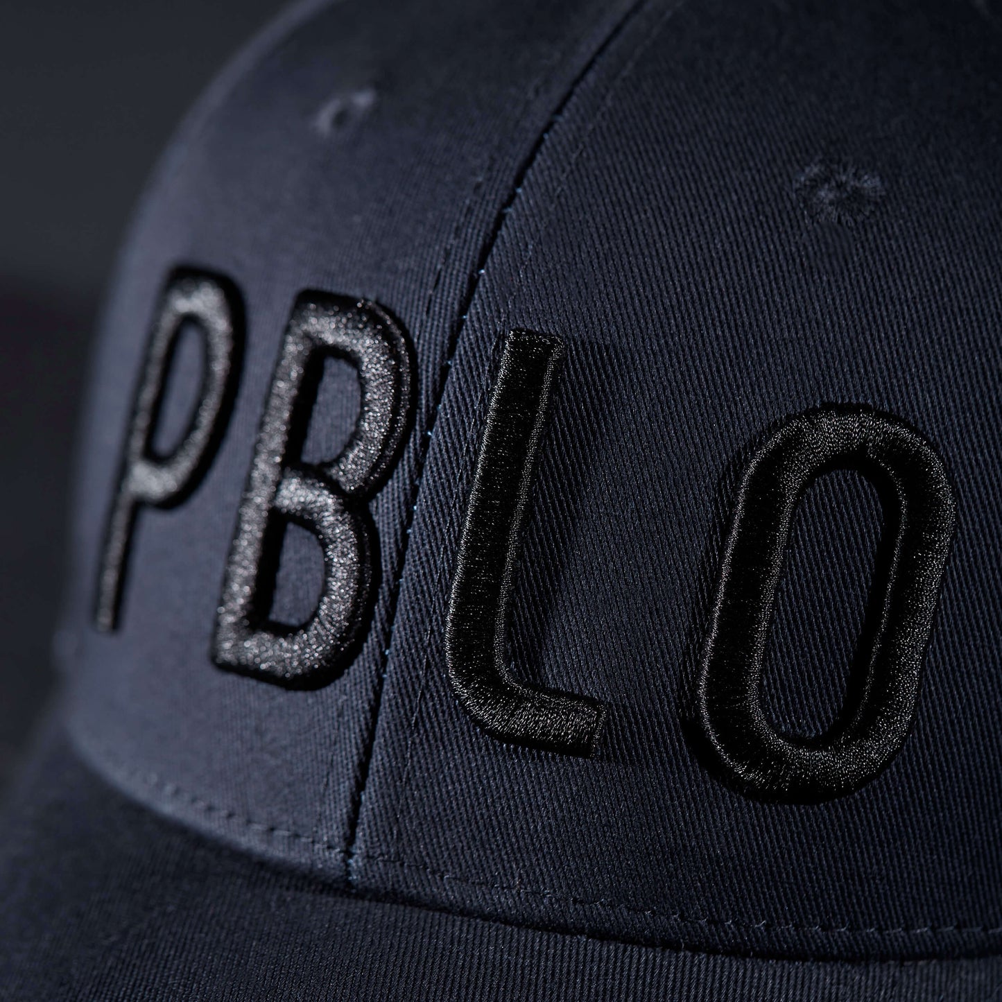 Basecap - Navy Blue & Black