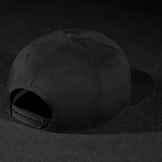 Snapback Cap - Black & Silver