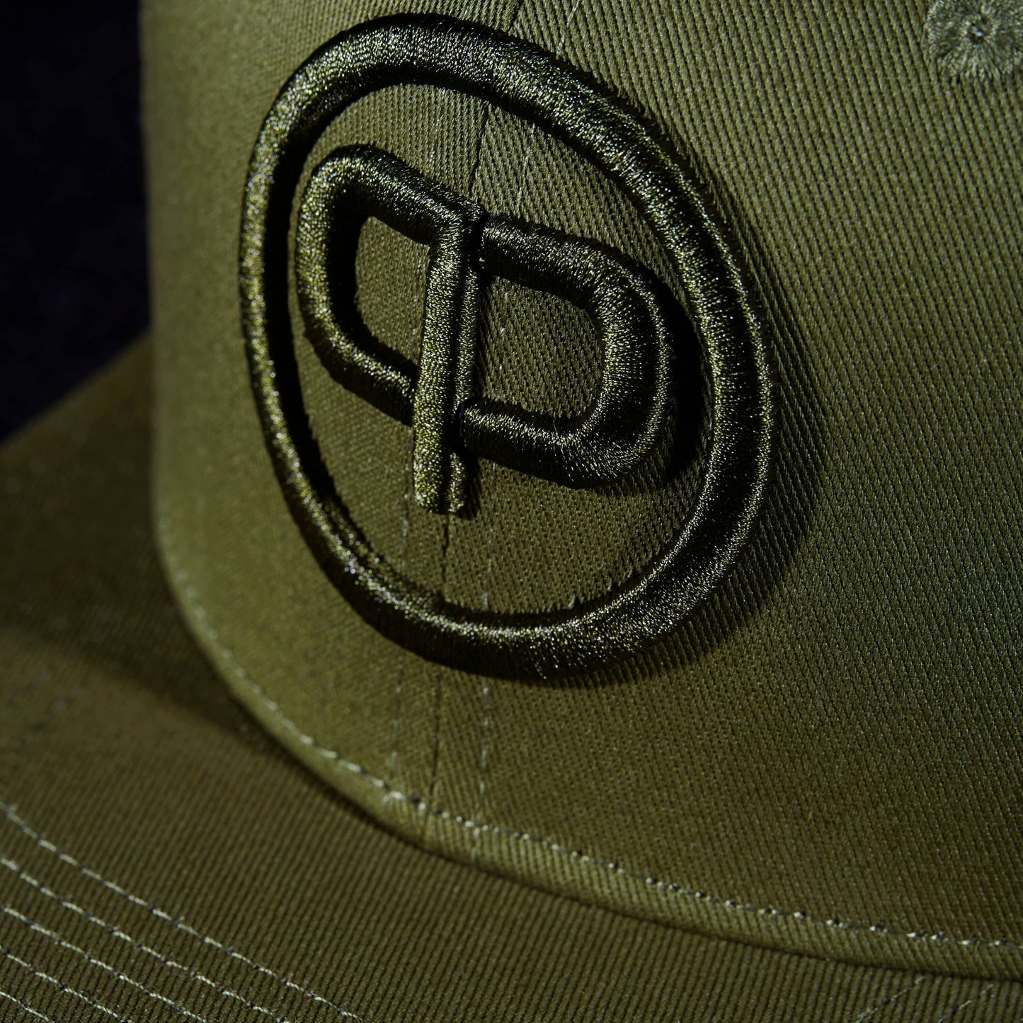Snapback Cap - Khaki & Khaki