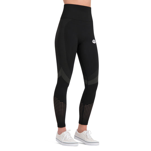 Cylene Leggings - Black & Detail