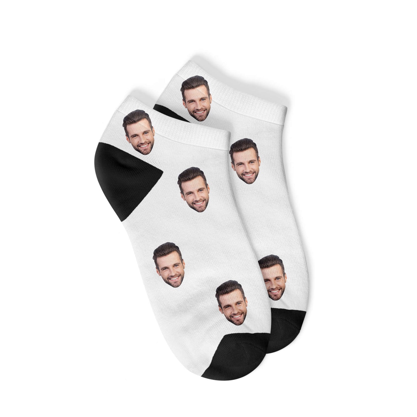 Personalisierte Gesichts Sneakersocken