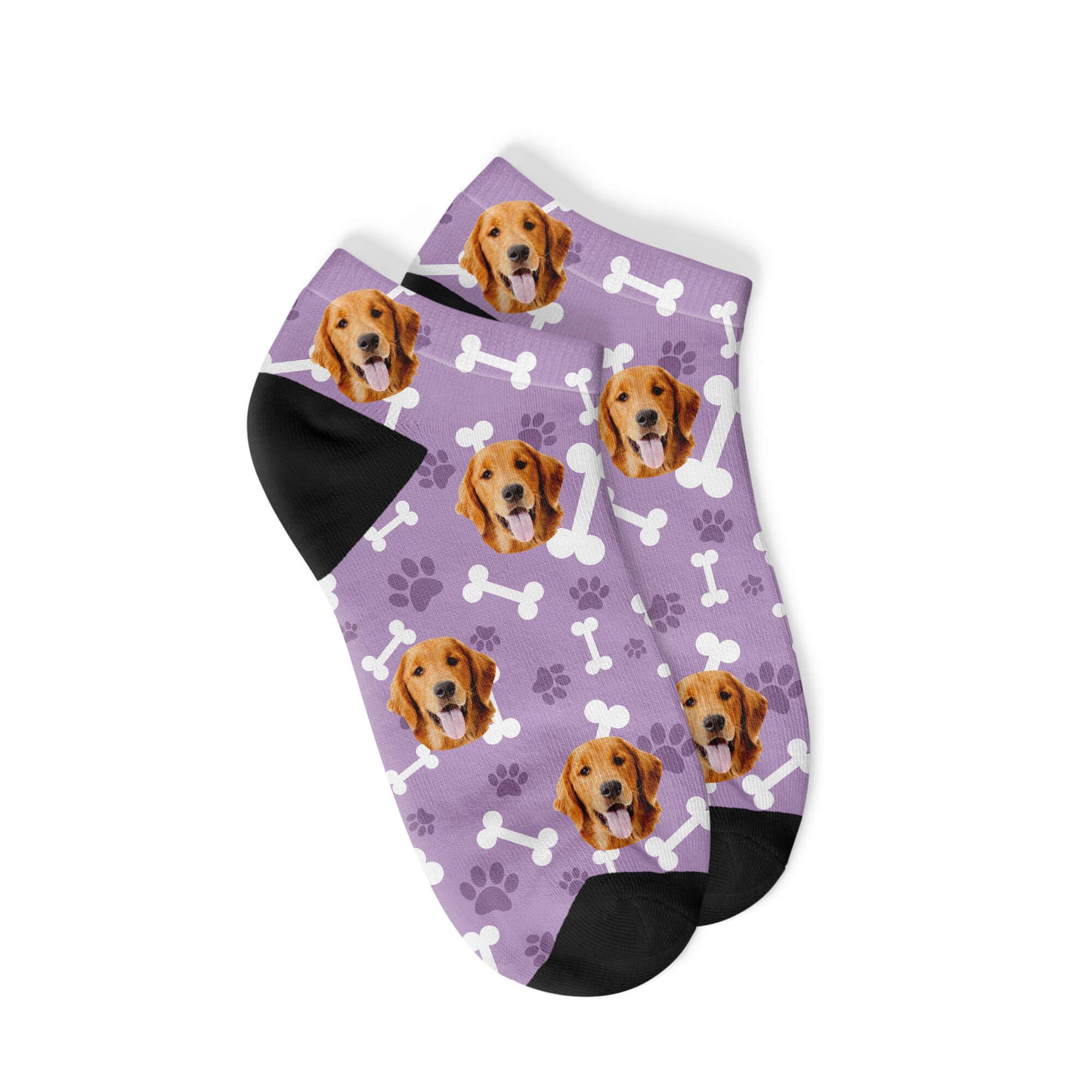 Personalisierte Hunde Sneakersocken
