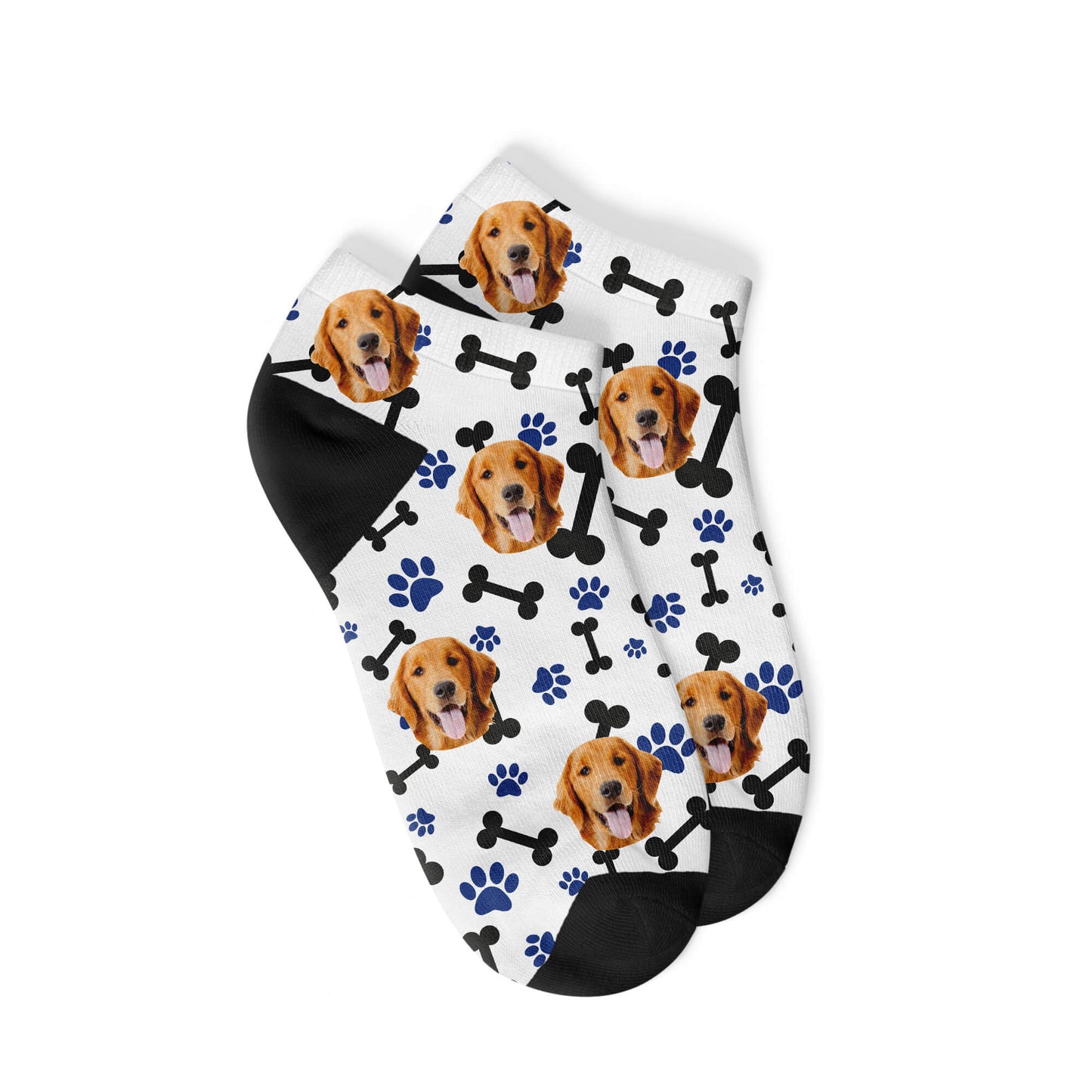 Personalisierte Hunde Sneakersocken