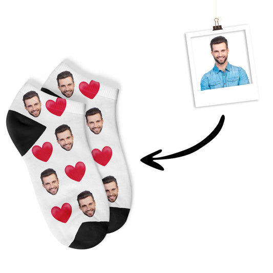 Personalisierte Liebes Sneakersocken