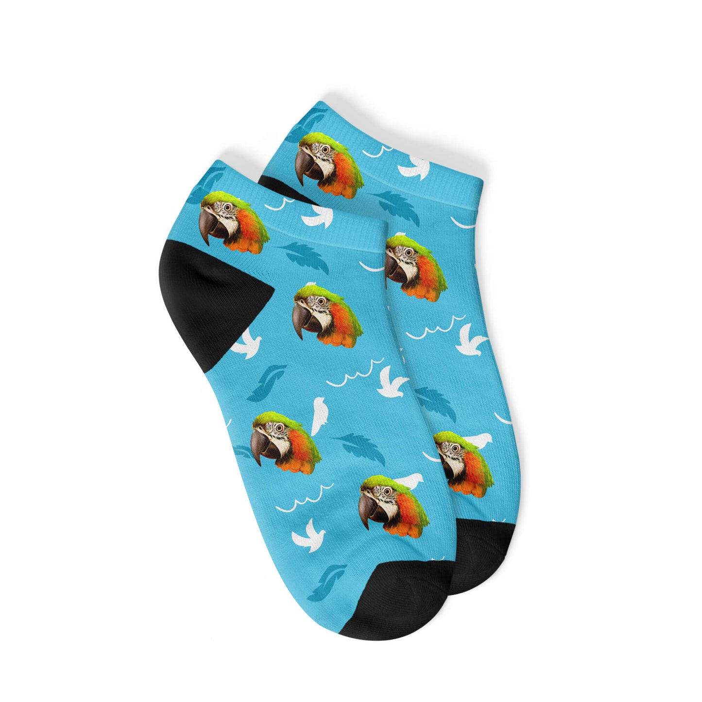 Personalisierte Vogel Sneakersocken