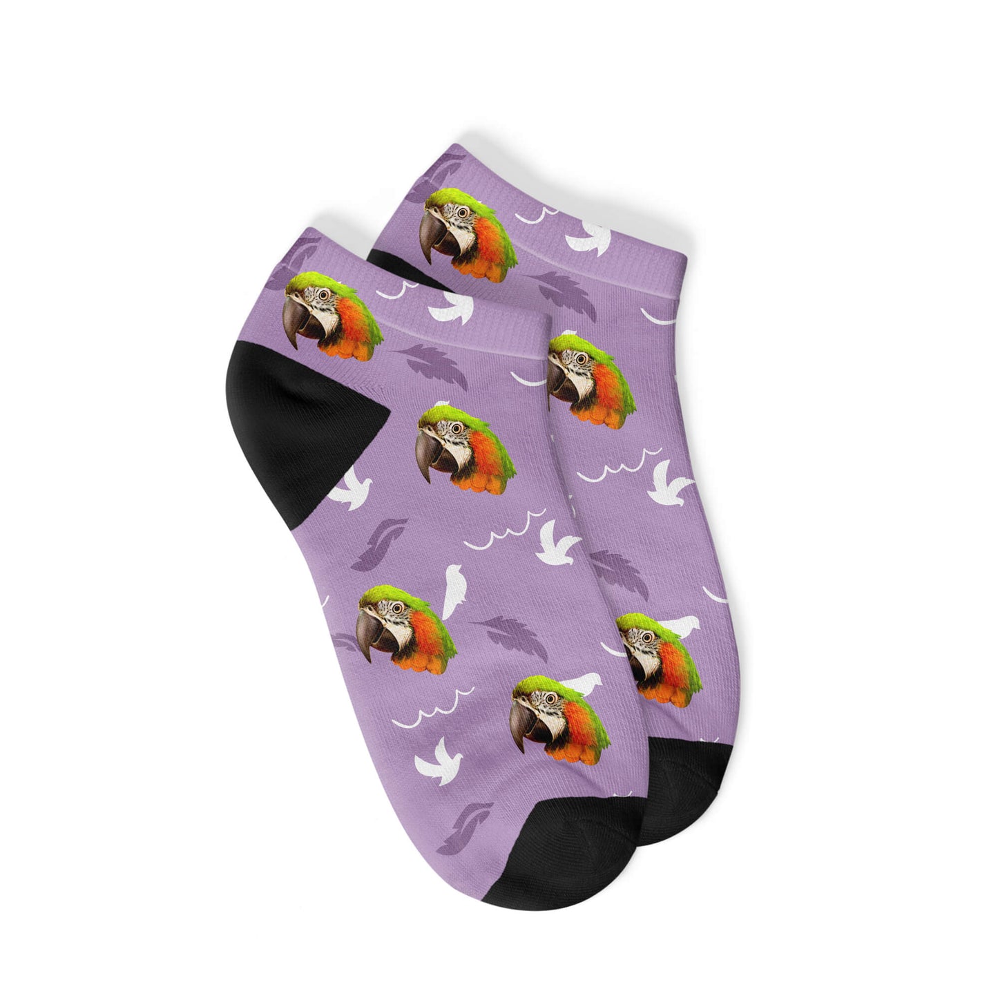 Personalisierte Vogel Sneakersocken
