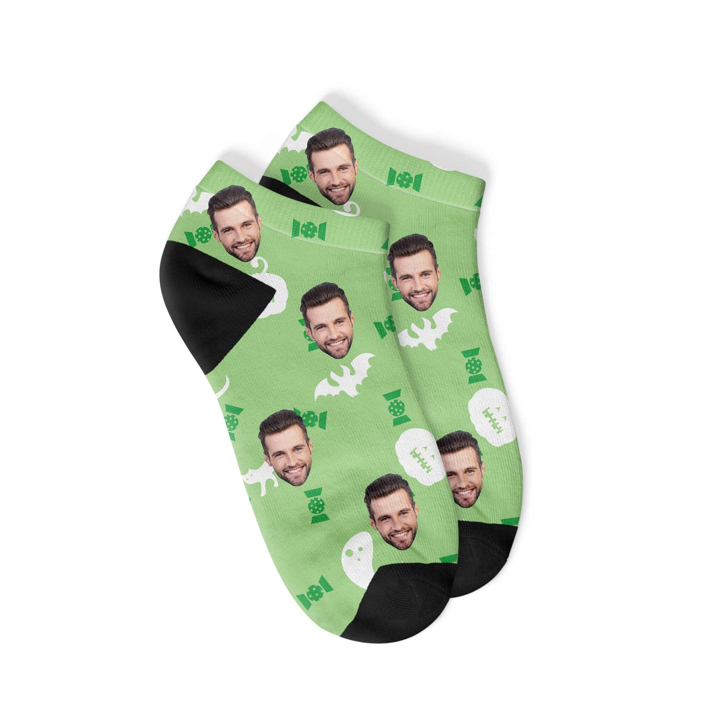 Personalisierte gruselige Halloween Sneakersocken