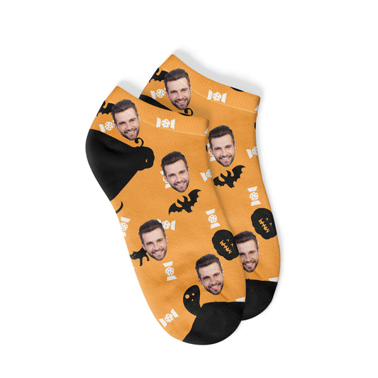 Personalisierte gruselige Halloween Sneakersocken