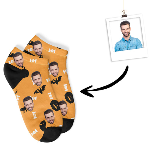Personalisierte gruselige Halloween Sneakersocken