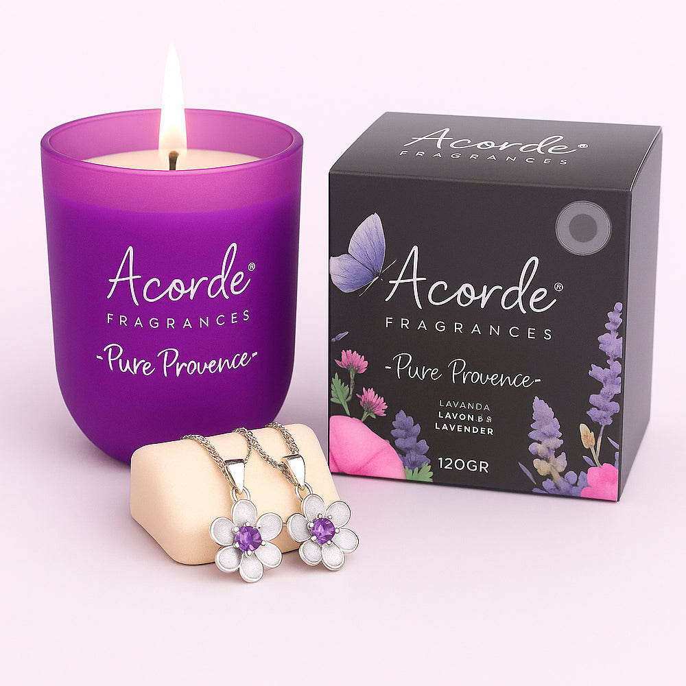 Secret Candle - Die Duftkerze mit 925er Silberschmuck - Mini Surprise Candle