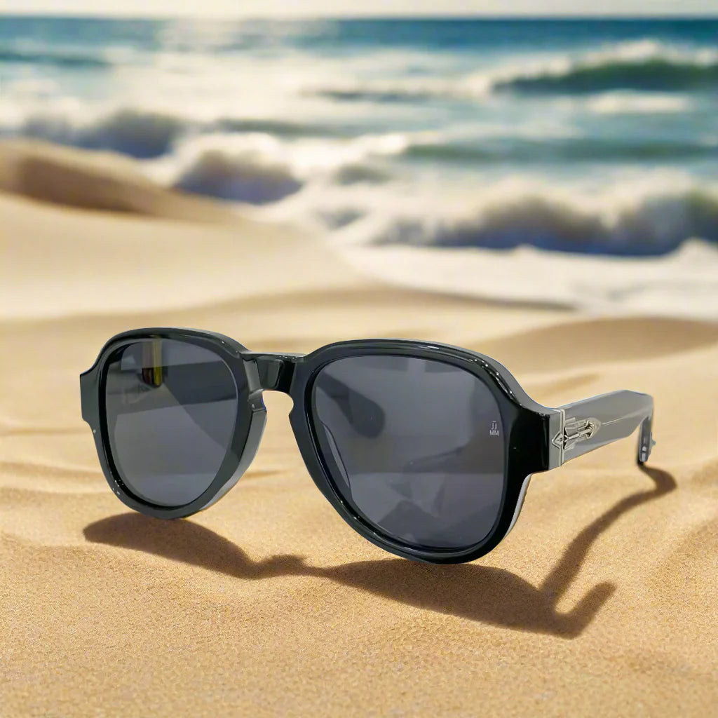 Jacques Marie Mage RED CLOUD Solid thick and old money type sunglasses