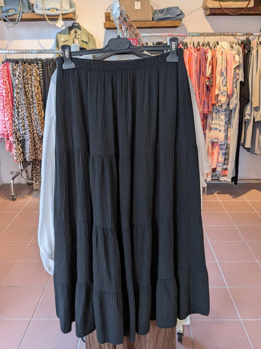 Rock Mousselin Schwarz - One Size 22567