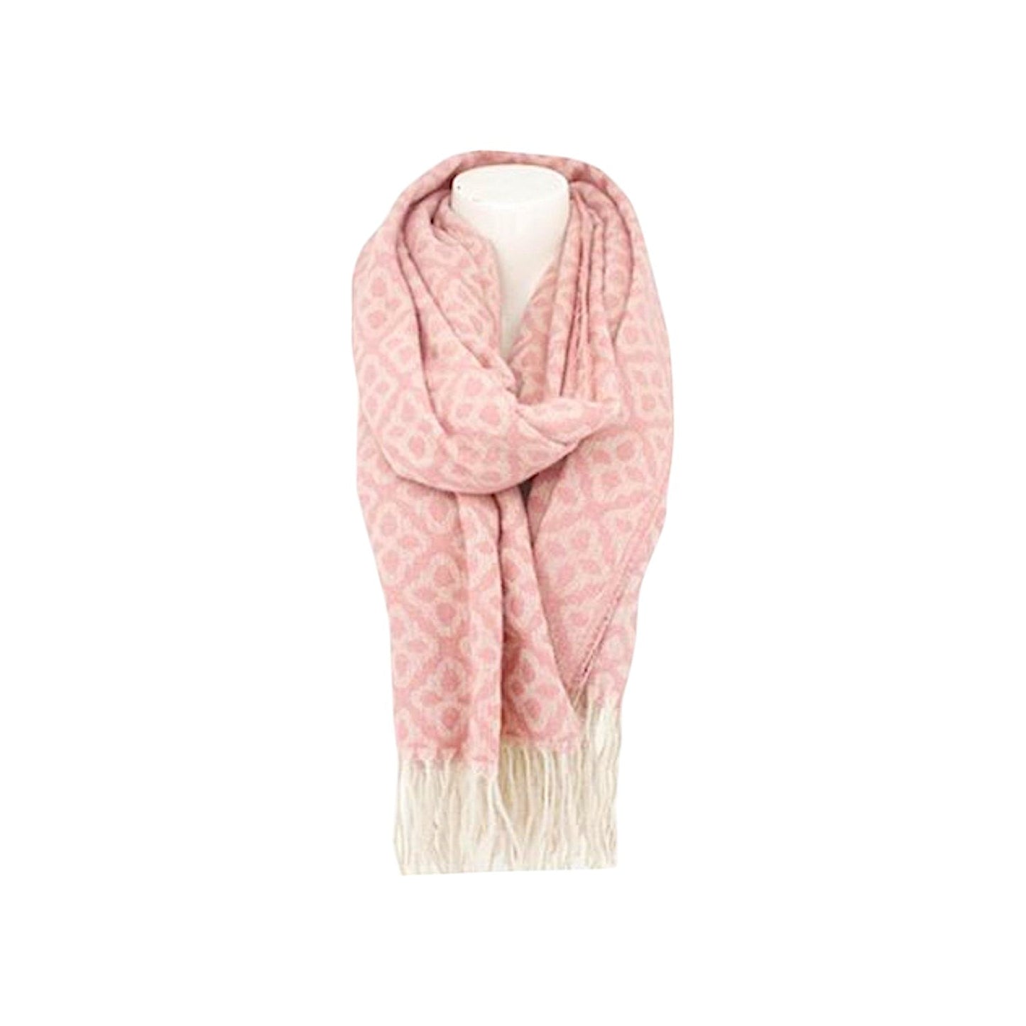 Winter Damen Schal Soft Cashmera » Winterschal Boutique Blume » Damenschal » Fransenschal 180 x 65 cm