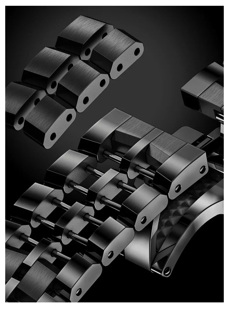 IDEAL KNIGHT automatic tourbillon skeleton flywheel luxury mechanical watch