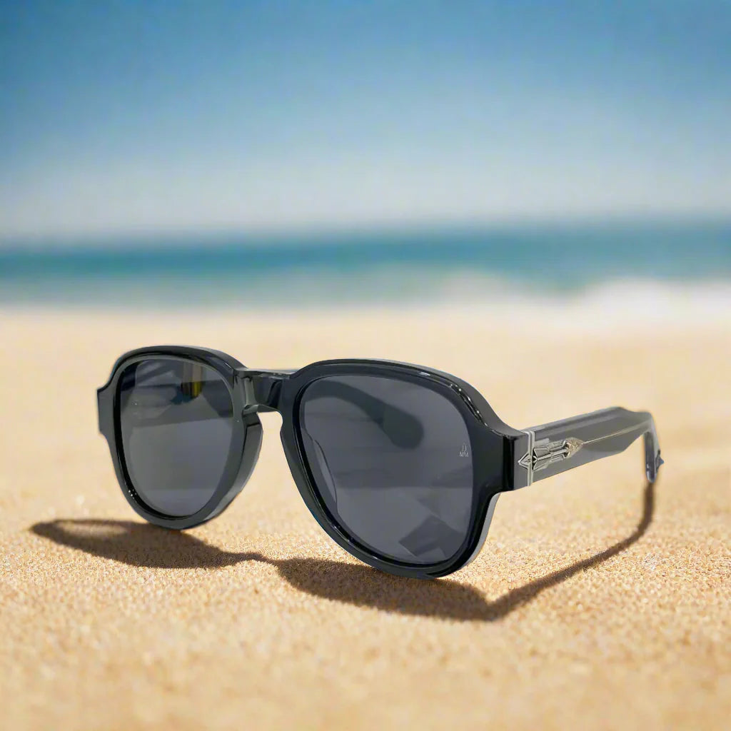 Jacques Marie Mage RED CLOUD Solid thick and old money type sunglasses