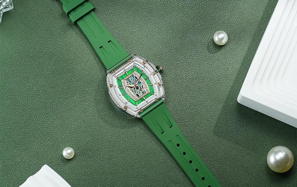 Dubai watch fashion crystal quartz wristwatch precious gift for girls