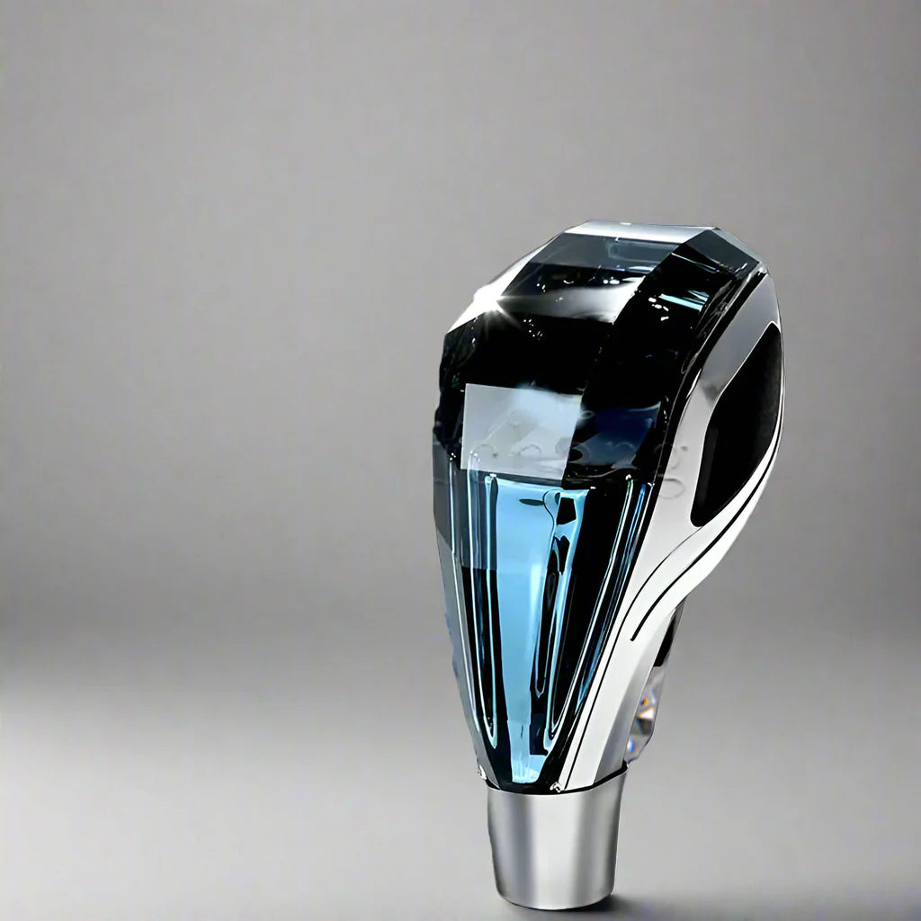 Universal Crystal lighting gear shift knob lever stick handball for cars lover