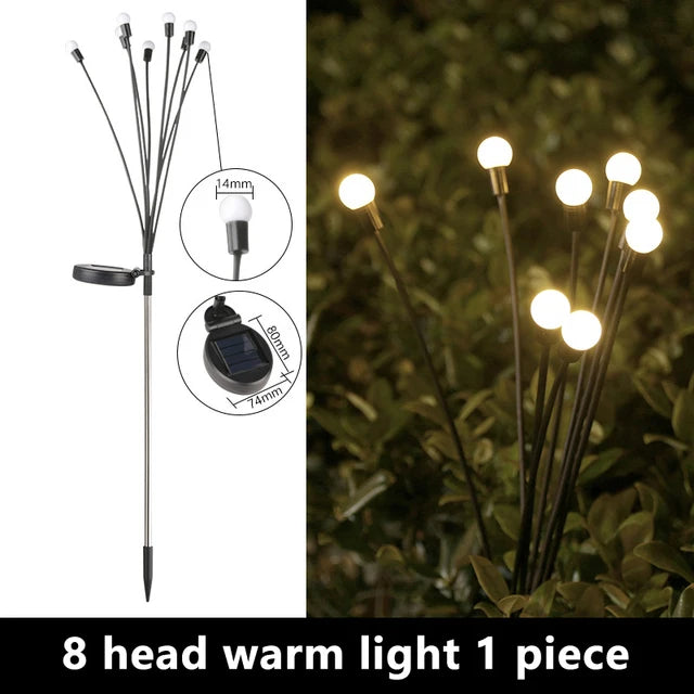 Solar LED Light Outdoor Waterproof Garden Sunlight