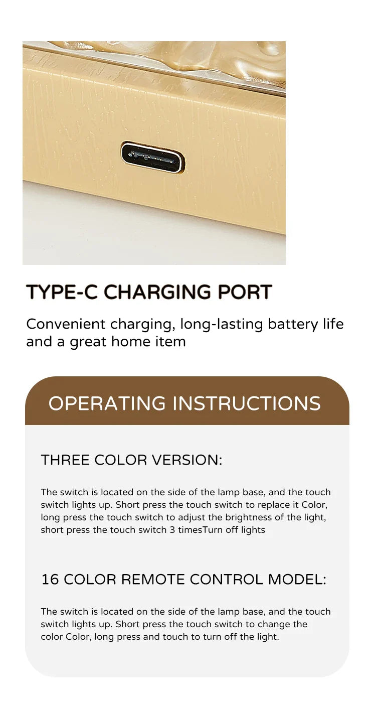 Aurora light projector – mood lamp for bedroom, bar, or restaurant