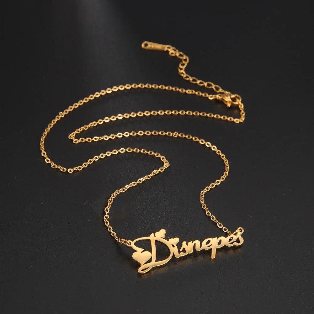 Your name on Necklace  Stainless Steel Jewelry