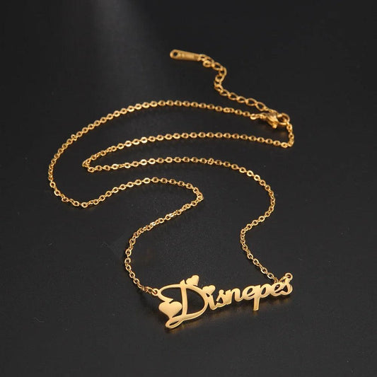 Your name on Necklace  Stainless Steel Jewelry