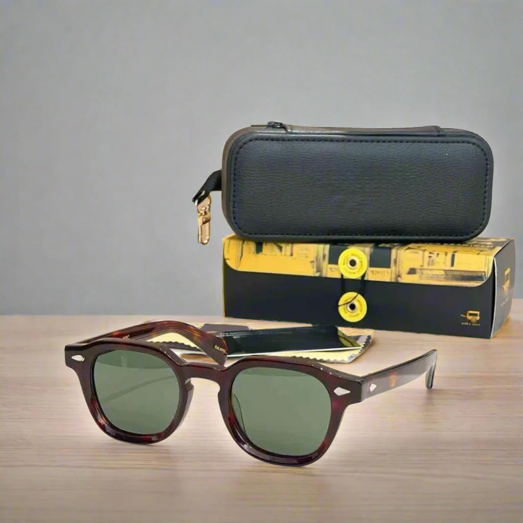 Moscot Dolt premium polarized sunglasses luxury retro design